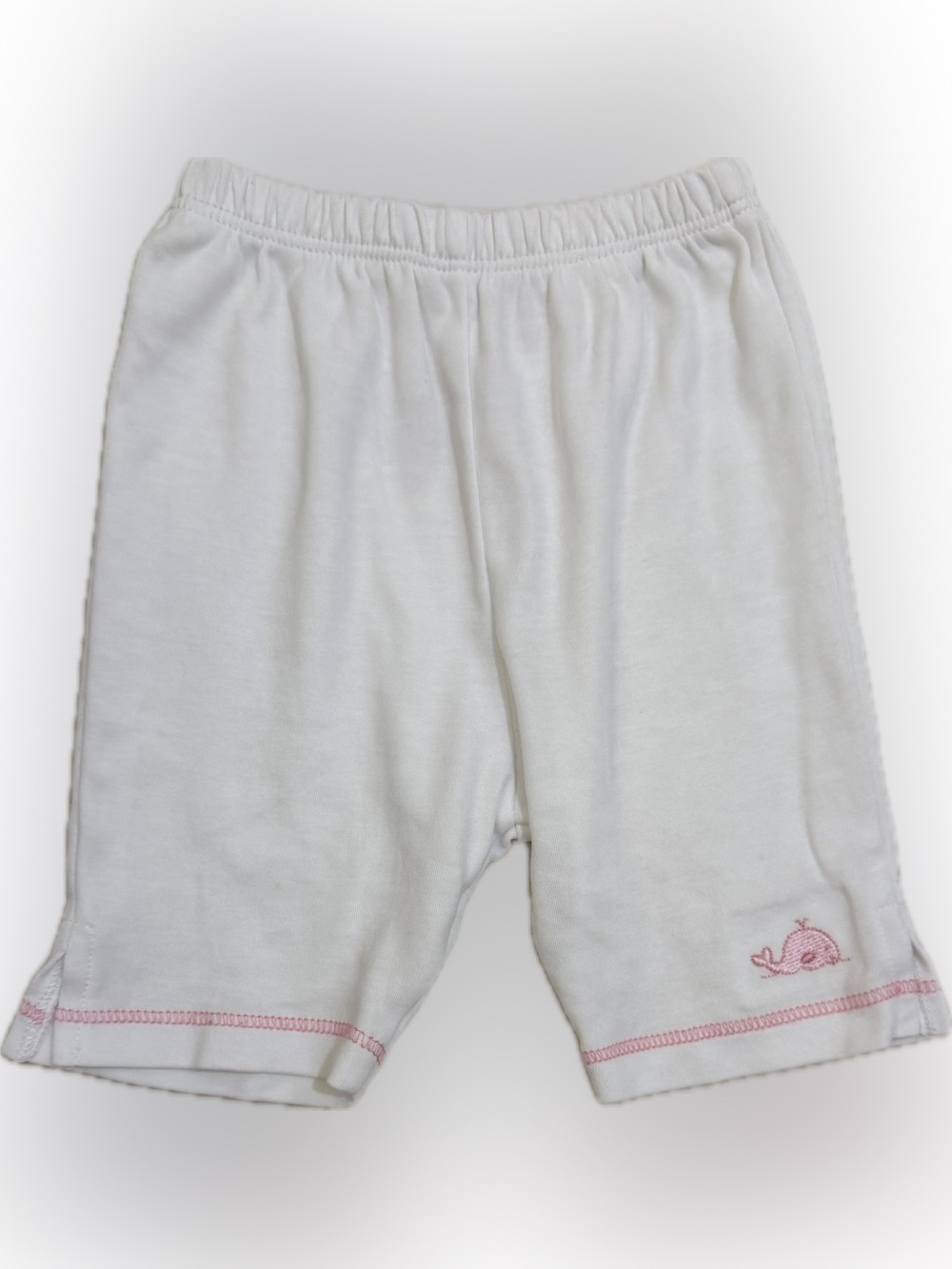 Kissy Kissy White Baby Shorts
